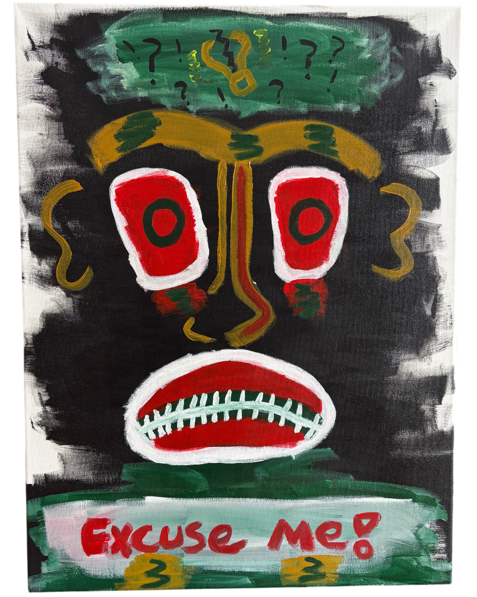 "Excuse Me!" - Original Canvas (2025)