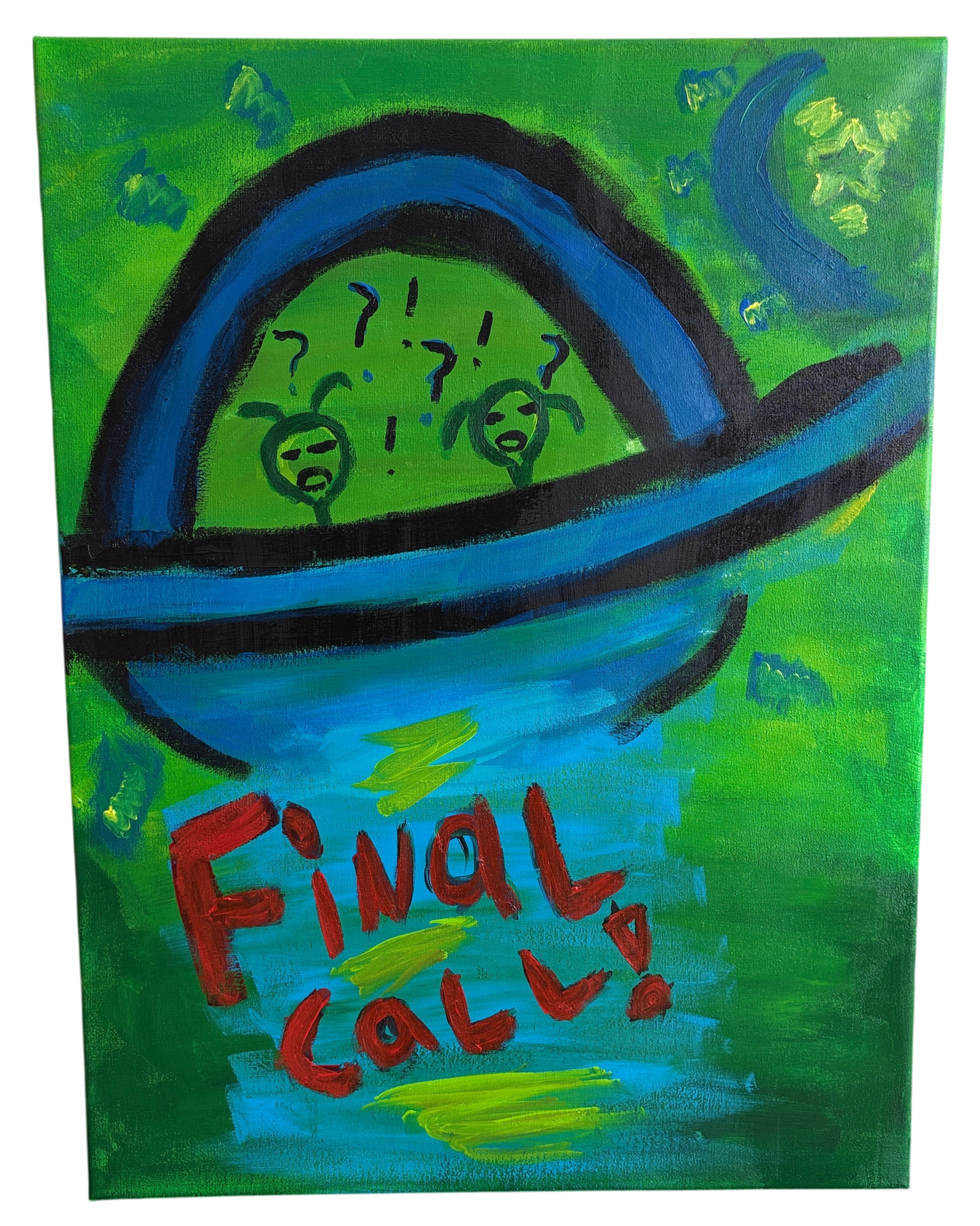 "Final Call!" - Original Canvas (2025)
